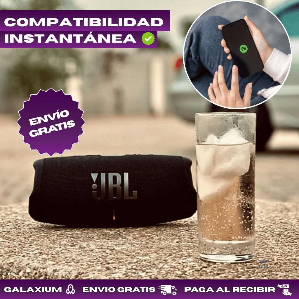 JBL CHARGE 5 (1.1) | SONIDO PREMIUM + ENVÍO GRATIS