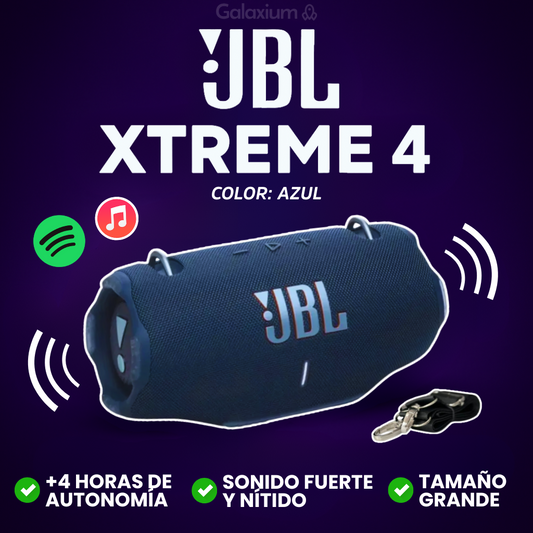 XTREME 4 (1.1) | TAMAÑO GRANDE | SONIDO PREMIUM + CORREA INCLUIDA Y ENVÍO GRATIS