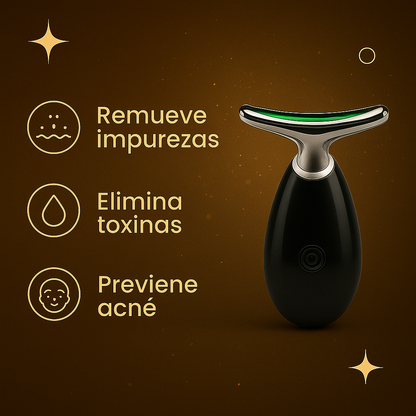 Masajeador Facial Alta Calidad™ Firmeza para tu piel 3 en 1 + Envío gratis