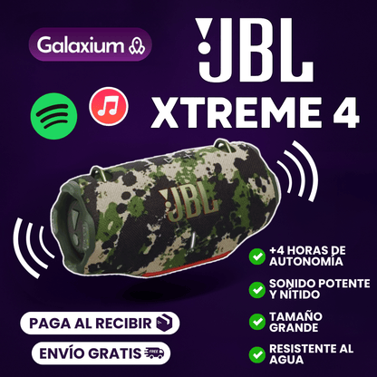 XTREME 4 (1.1) | TAMAÑO GRANDE | SONIDO PREMIUM + CORREA INCLUIDA Y ENVÍO GRATIS