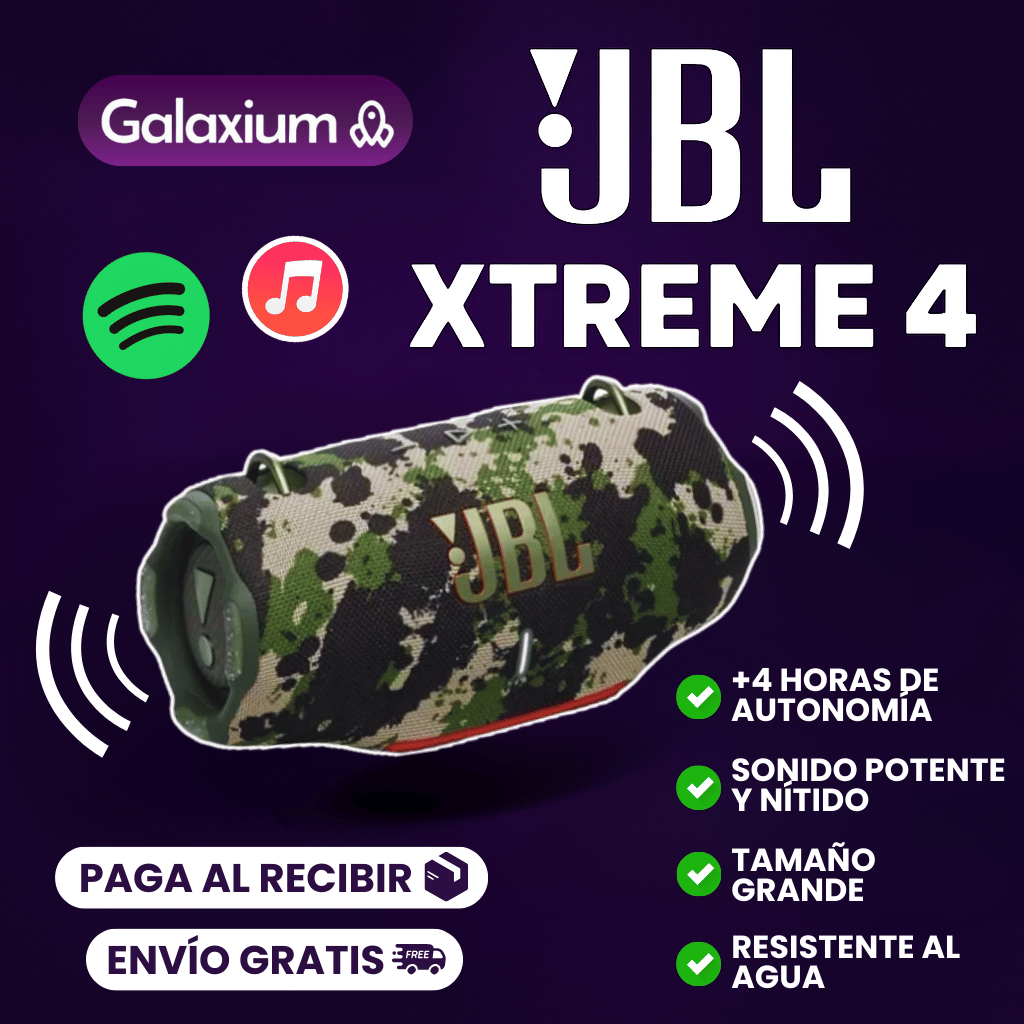 JBL XTREME 4 (1.1) | TAMAÑO EXTRAGRANDE | SONIDO PREMIUM + CORREA INCLUIDA Y ENVÍO GRATIS