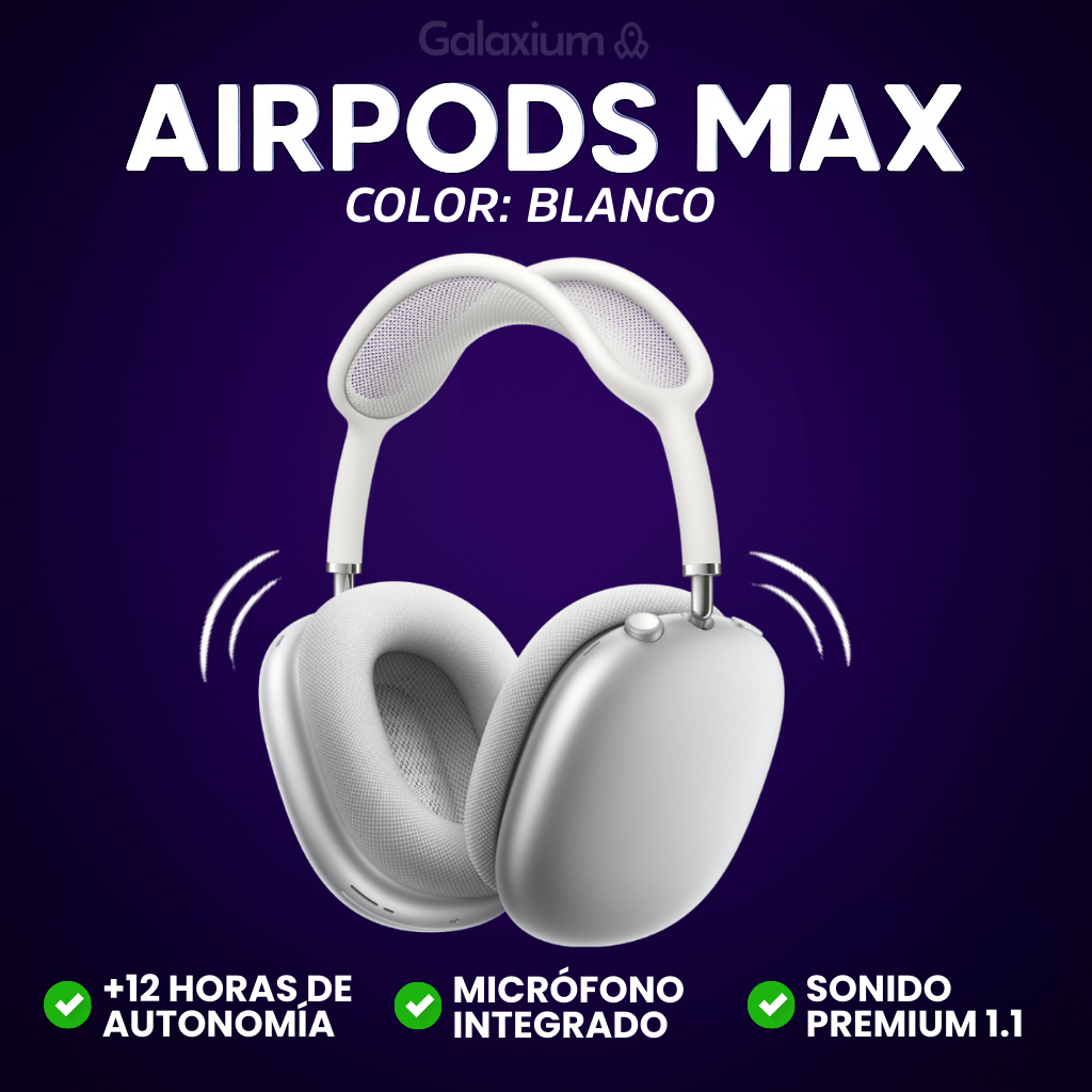 AIRPODS MAX (1.1) | CALIDAD PREMIUM + ENVÍO GRATIS