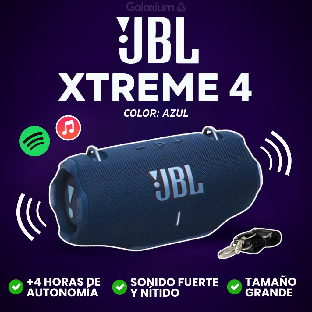 JBL XTREME 4 (1.1) | TAMAÑO EXTRAGRANDE | SONIDO PREMIUM + CORREA INCLUIDA Y ENVÍO GRATIS