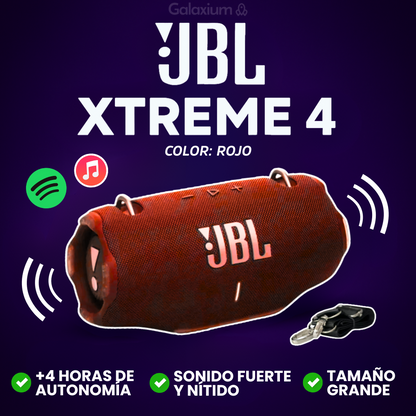 JBL XTREME 4 (1.1) | TAMAÑO EXTRAGRANDE | SONIDO PREMIUM + CORREA INCLUIDA Y ENVÍO GRATIS