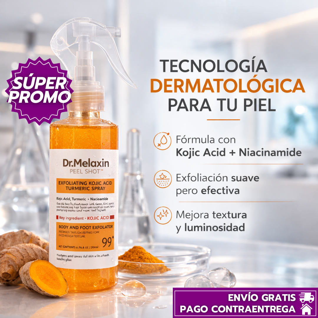 Dr. Melaxin Peel Shot: Exfoliación avanzada para una piel más limpia y suave