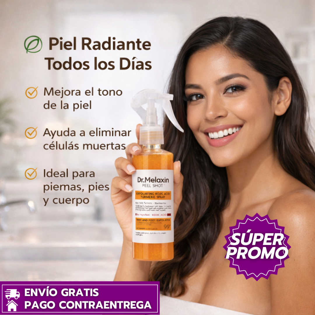Dr. Melaxin Peel Shot: Exfoliación avanzada para una piel más limpia y suave
