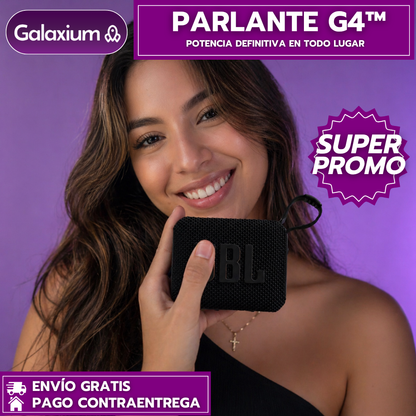 OFERTA ESPECIAL Parlante Portable G4™: Lleva la fiesta a todo lugar en tu bolsillo