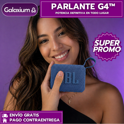 OFERTA ESPECIAL Parlante Portable G4™: Lleva la fiesta a todo lugar en tu bolsillo