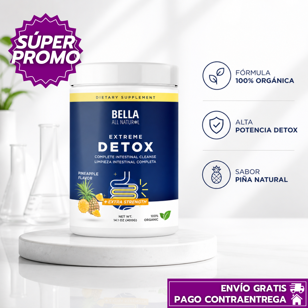 Oferta Especial Bella Detox™: Apoya tu salud intestinal de forma eficaz y rápida