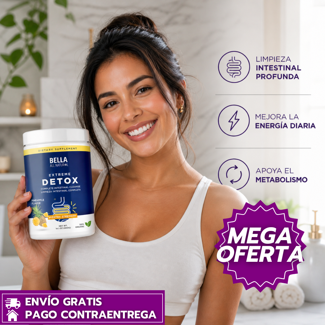Oferta Especial Bella Detox™: Apoya tu salud intestinal de forma eficaz y rápida
